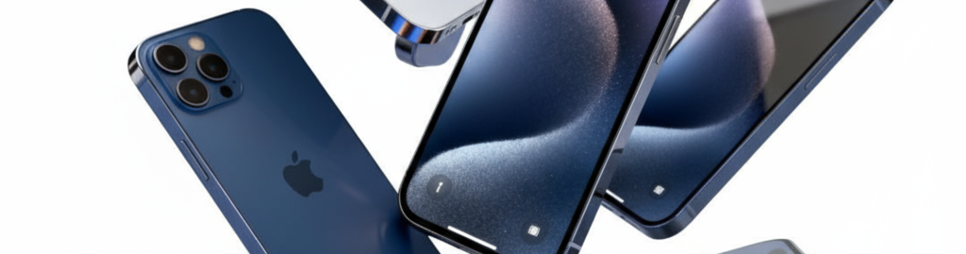 Celulares iPhone Flotando