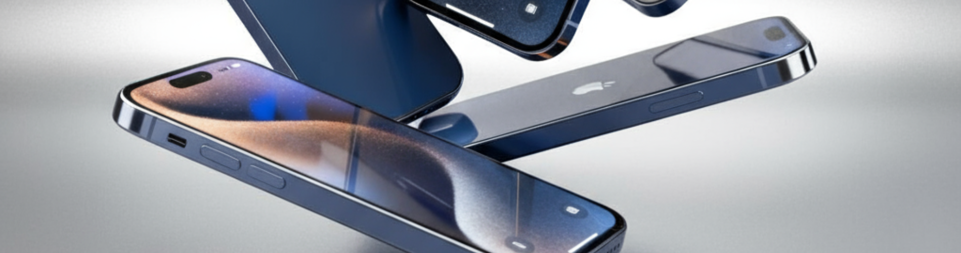 Celulares iPhone Flotando