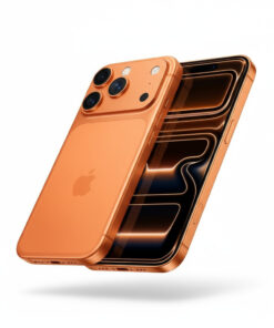 iPhone 17 Pro Max puesto de forma diagonal